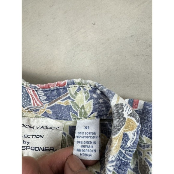 Reyn Spooner Dietrich Varez 4th Of July 2014 Hawaiian Flower Size XL - Picture 5 of 7